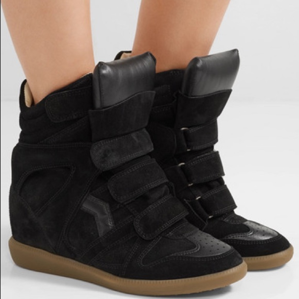 Isabel Marant Black Beckett sneakers